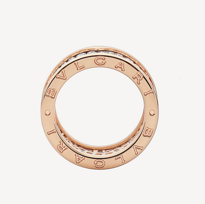 [valéa jewellery]ZERO 1 WITH PAVED DIAMONDS ON THE SPIRAL RING