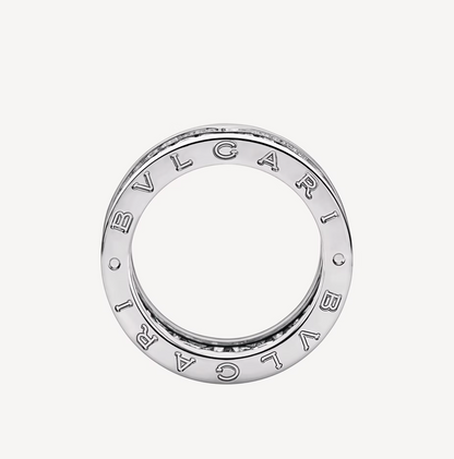[valéa jewellery]ZERO 1 WITH PAVED DIAMONDS ON THE SPIRAL RING