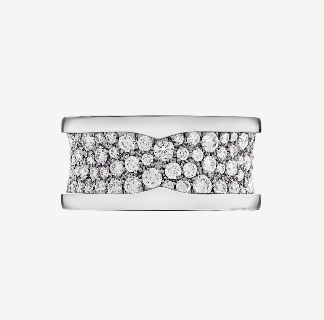 [valéa jewellery]ZERO 1 WITH PAVED DIAMONDS ON THE SPIRAL RING